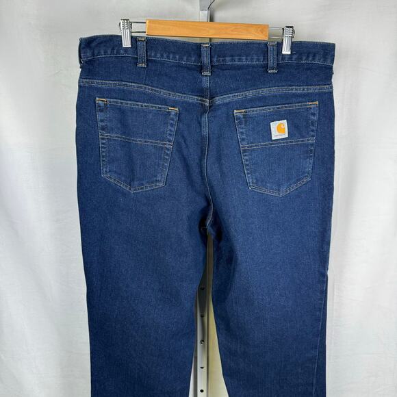 Carhartt Modern Fit Stretch Denim Jeans Blue Men's Size 38/32 - Picture 1 of 8